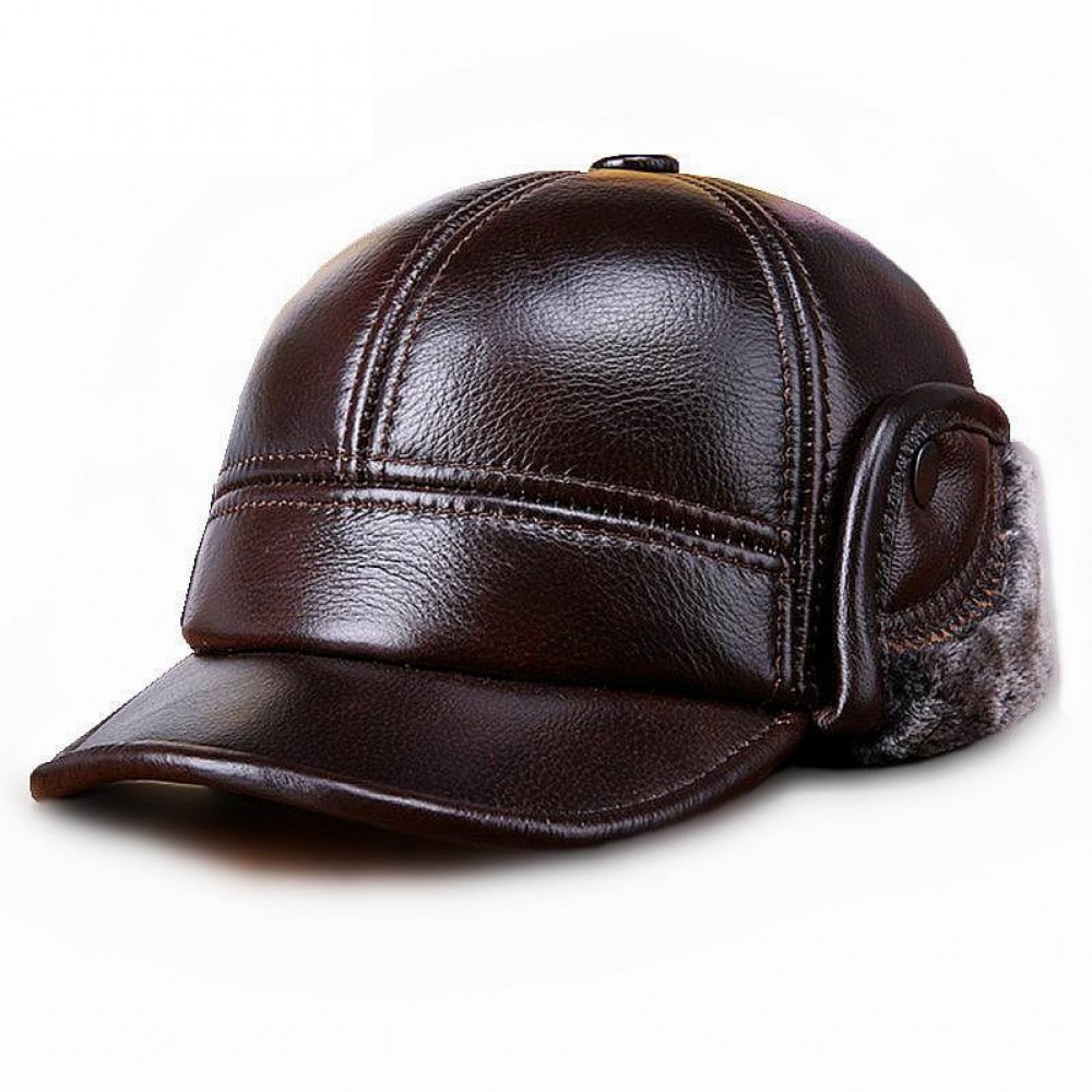 Leather Cap