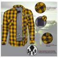 Flannel Biker Shirt