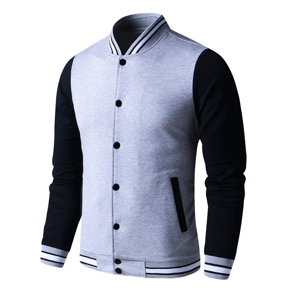 Cotton Fleece Varsity Jacket