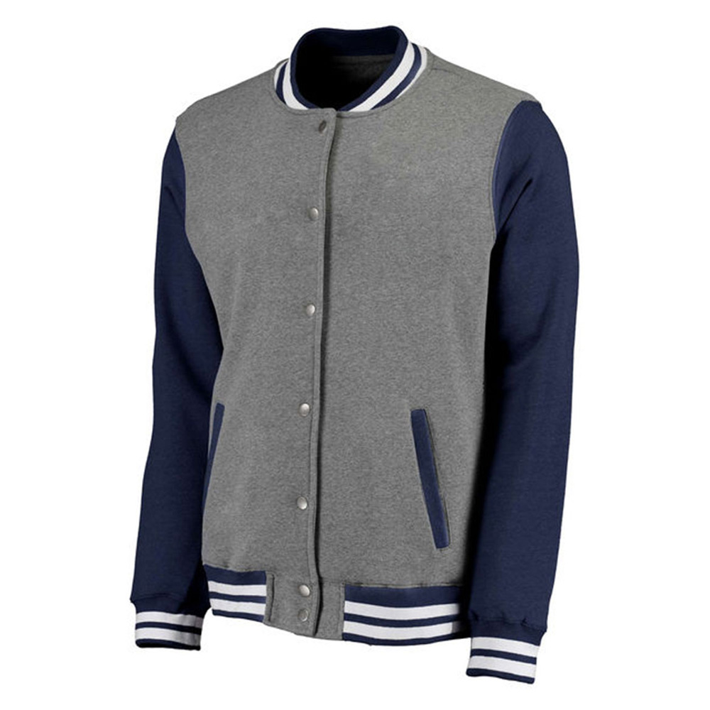 Cotton Fleece Varsity Jacket